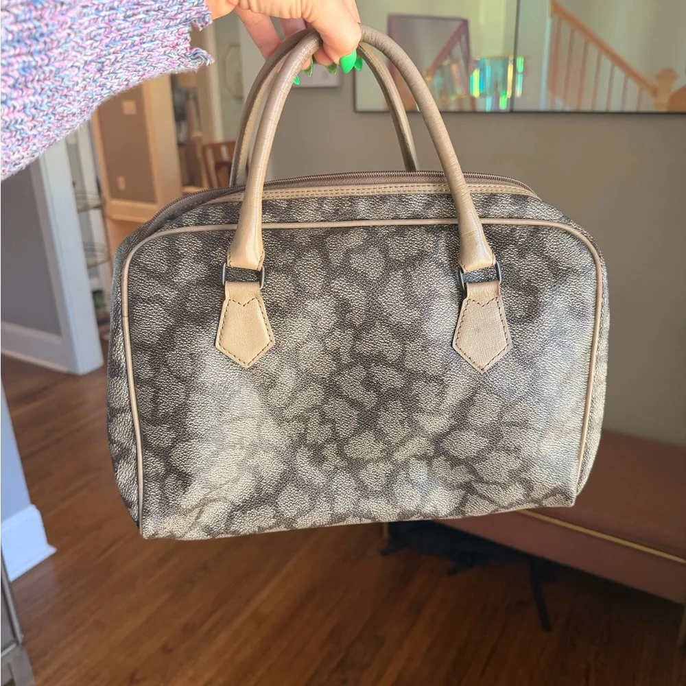 Vintage YSL Giraffe Leather Boston Bag - Picture 3 of 9